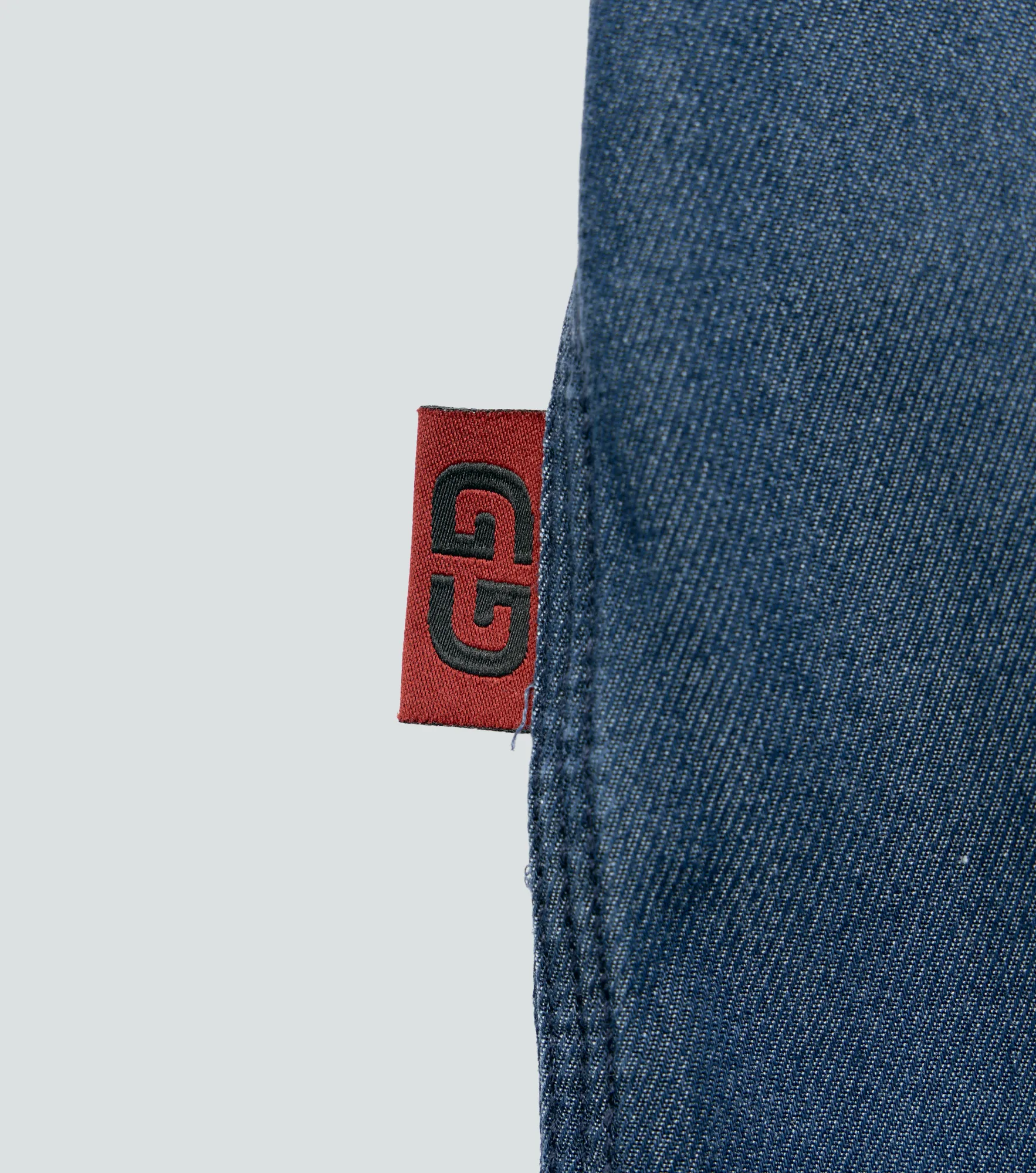 Yves Camisa En Denim Masculina Groggy 834703 AZ