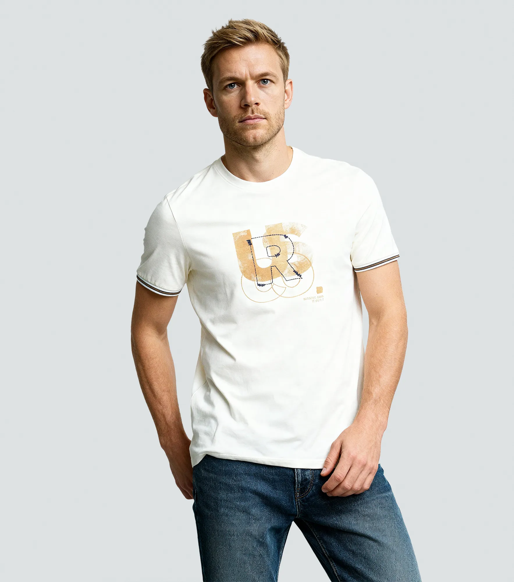 Slim Migue T Shirt Con Combinacion De Tecnicas Unser 835602 AR