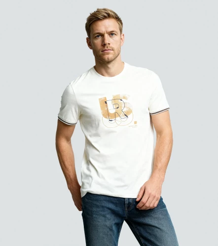Slim Migue T Shirt Con Combinacion De Tecnicas UnserAR