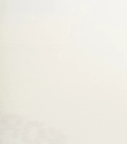 Martina Blusa T Shirt Unicolor Con Tejidos En Puno Y Estampado UnserAR