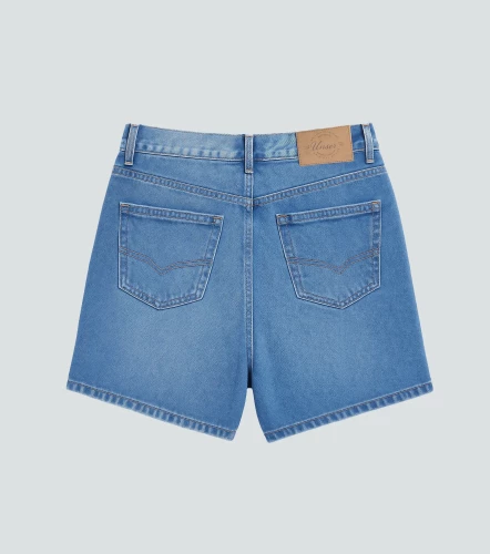 Natalia Short Con Proceso Y Bolsillos UnserAZ