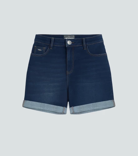 Saray Short Tipo Bermuda Con Doblez En Bota UnserAZ