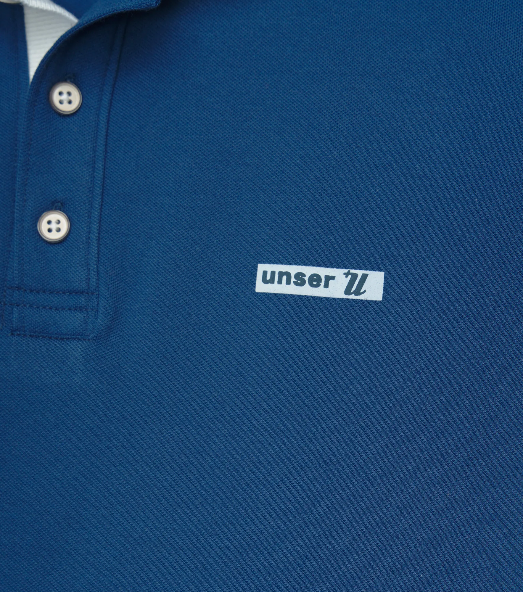 Slim Cristian Polo Combinado Con Tejidos Unser 836563 AZ