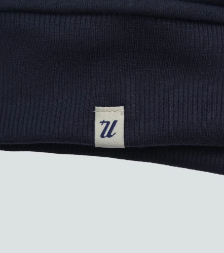 Zoe Buzo Unicolor Con Vivo En Tono Contraste Y Estampado UnserAV