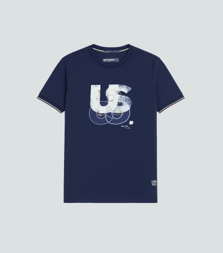 Slim Migue T Shirt Con Combinacion De Tecnicas UnserAV