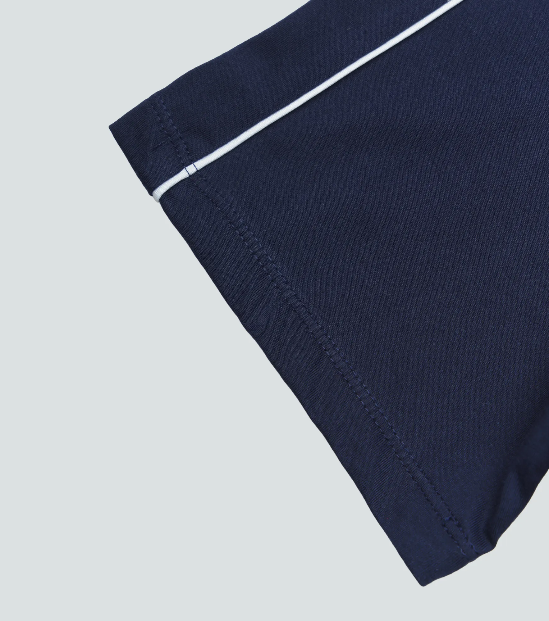 Comfort Paul T Shirt Unicolor Con Sesgo Y Estampado Contraste Unser 837011 AV