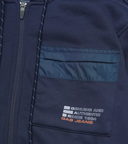 Space Buzo Abierto Con Capota Masculino GasAO