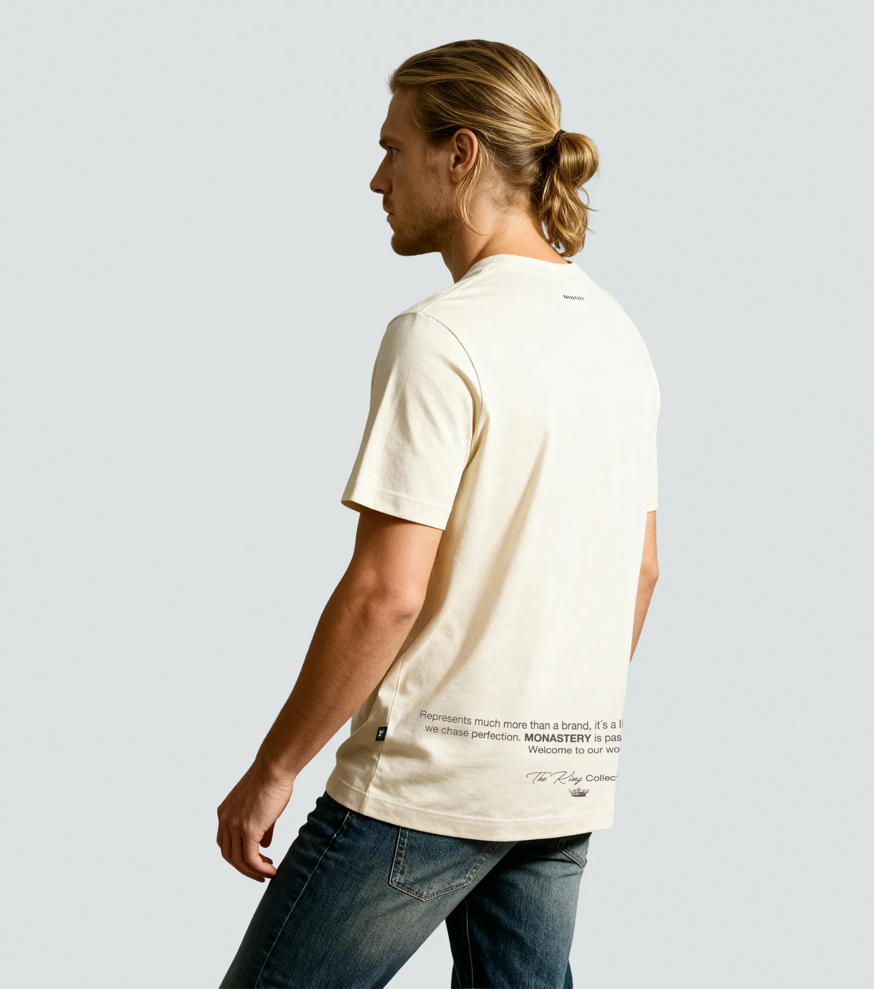 Camiseta Monastery Sactum T Shirt Men 132027 BG