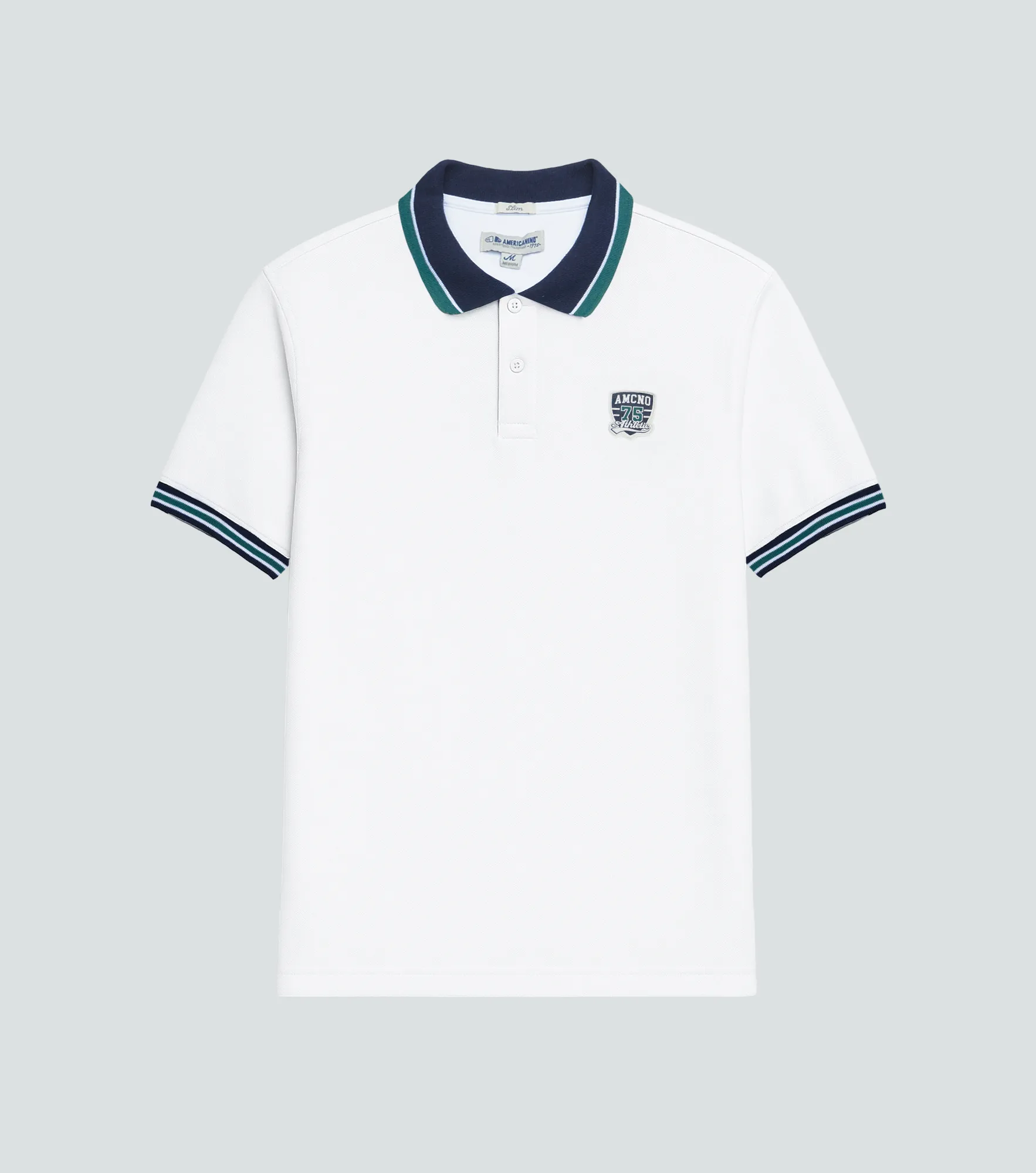 Polo Americanino Mc Slim Fit 132073 BL