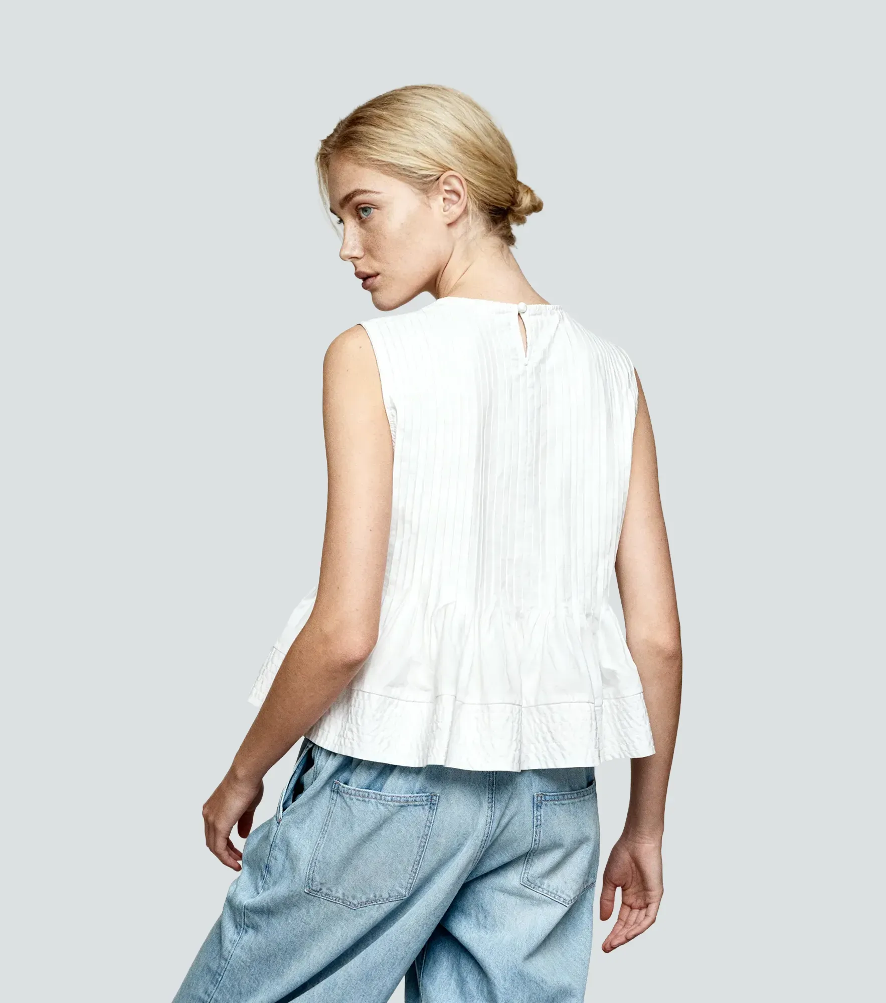 Blusa Para Mujer Con Alforzas Derek Lovely 835468 BL