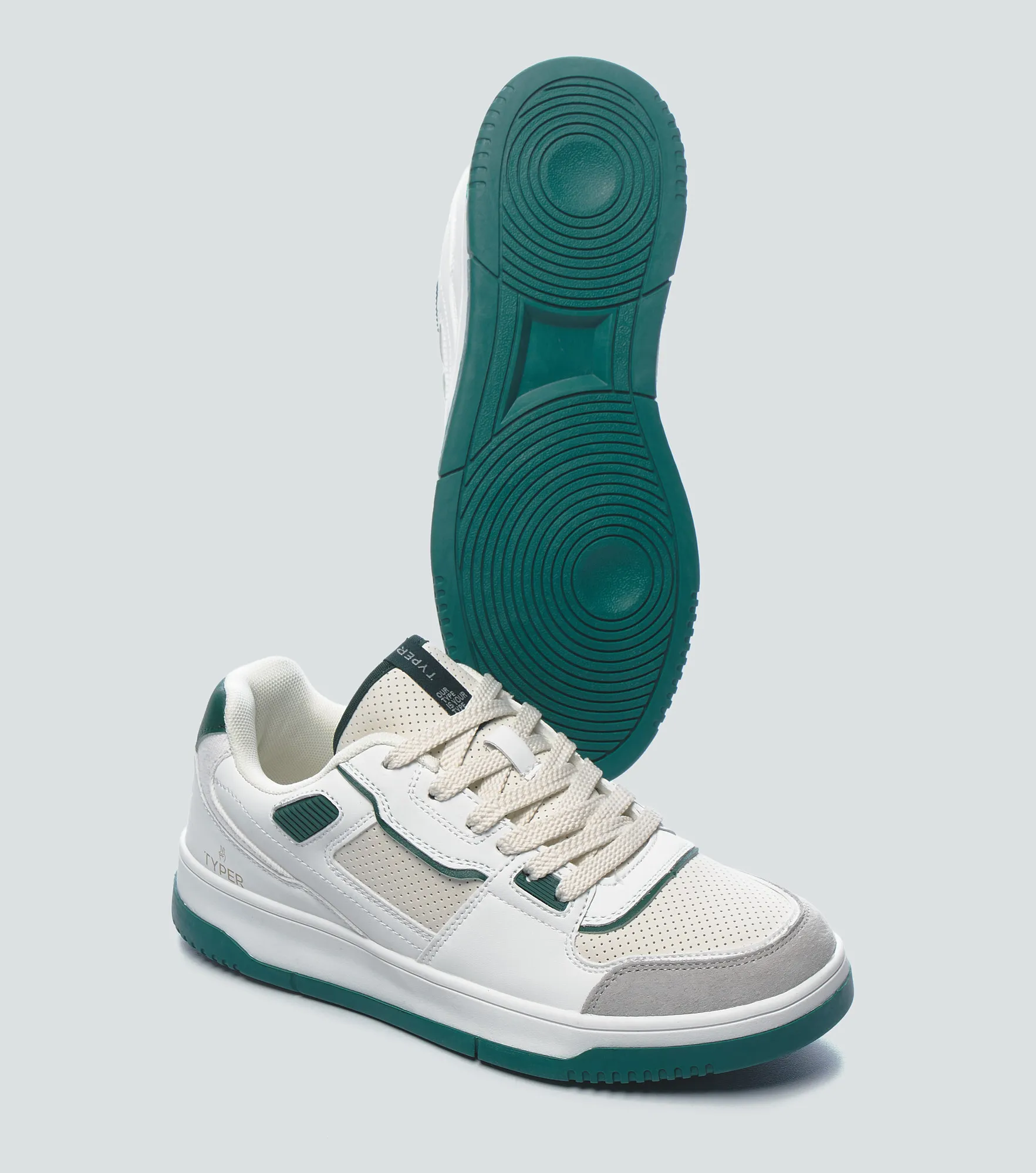 Tenis Unicolor Para Hombre Roger Typer 835487