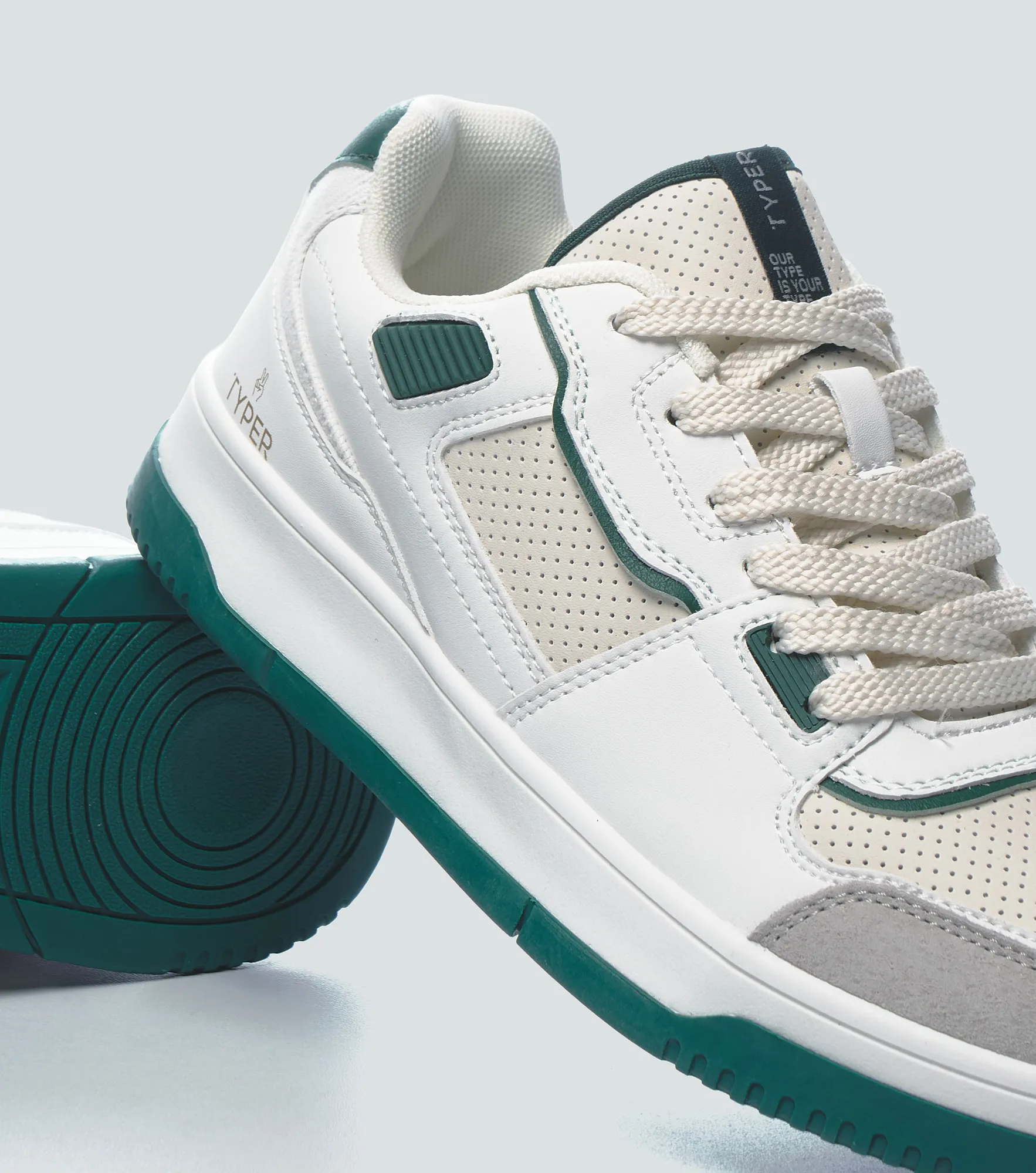 Tenis Unicolor Para Hombre Roger Typer 835487