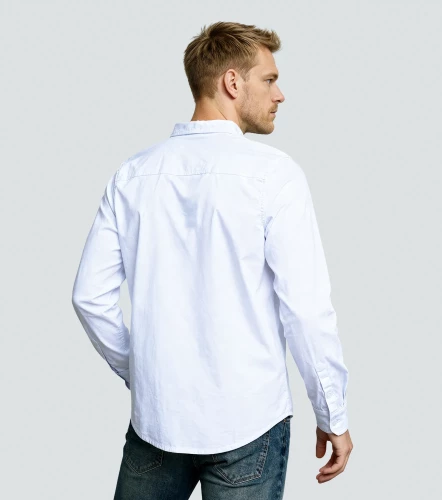 Slim Camilo Camisa M L Unicolor UnserBL