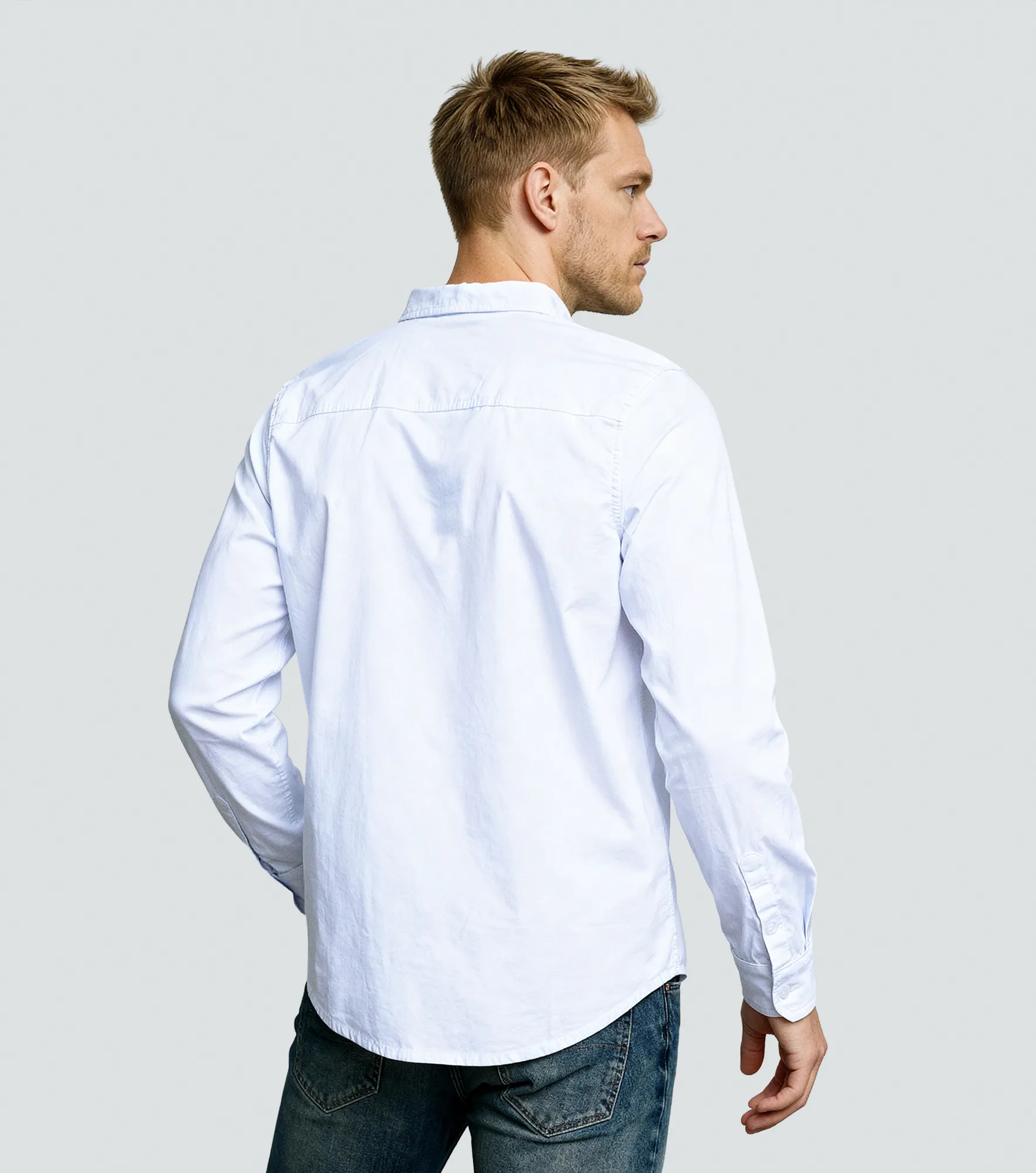 Slim Camilo Camisa M L Unicolor Unser 836141 BL