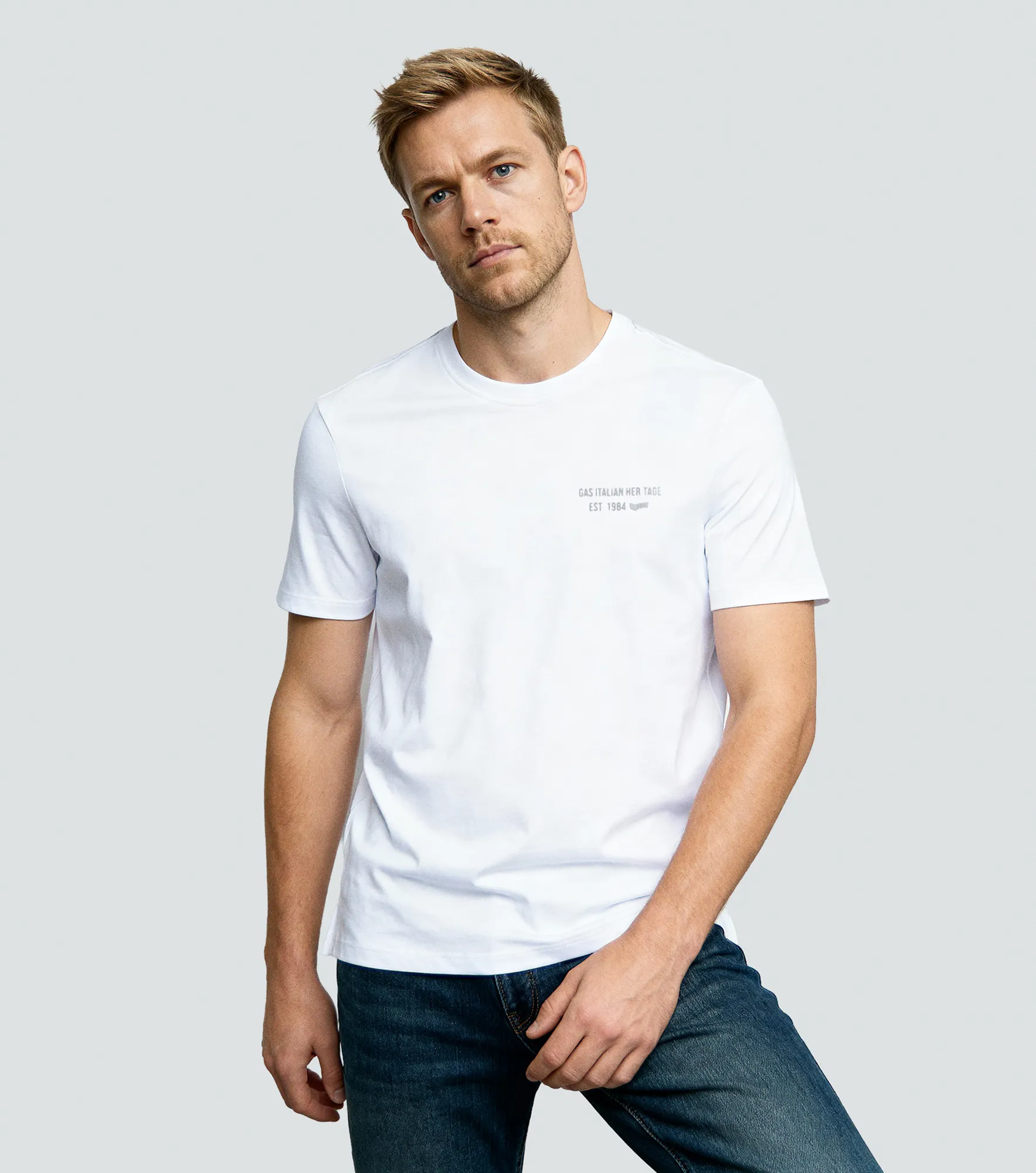 Bardot Camiseta Relaxed Fit Masculino Gas 836721 AZ