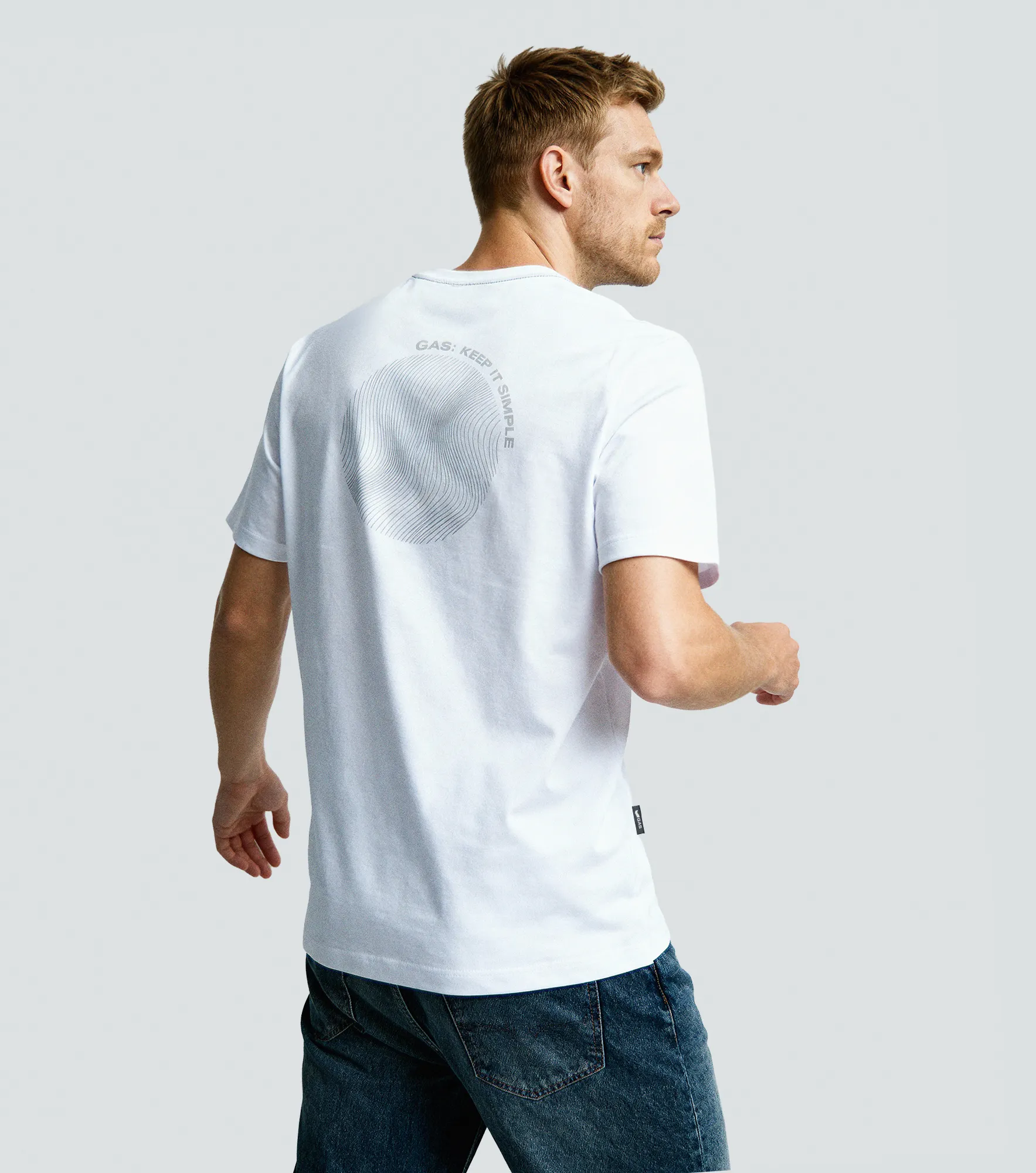 Bardot Camiseta Relaxed Fit Masculino Gas 836721 AZ