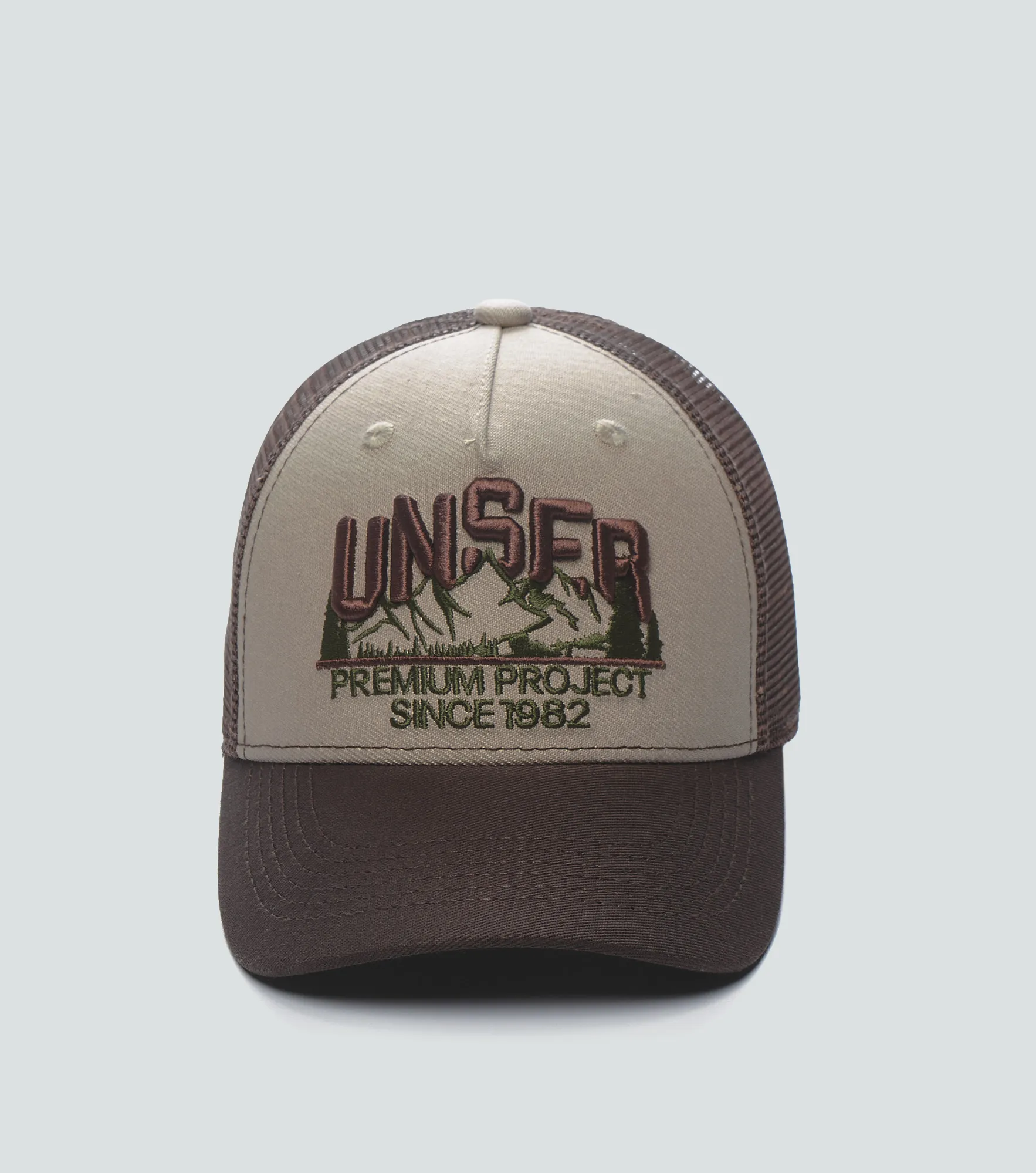 Ares Gorra Con Malla Y Bordado Combinada Unser 836250 CC