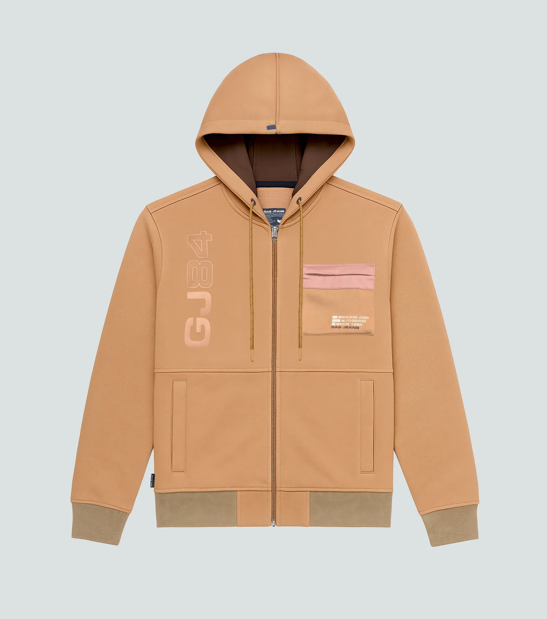 Space Buzo Abierto Con Capota Masculino Gas 834207 AO