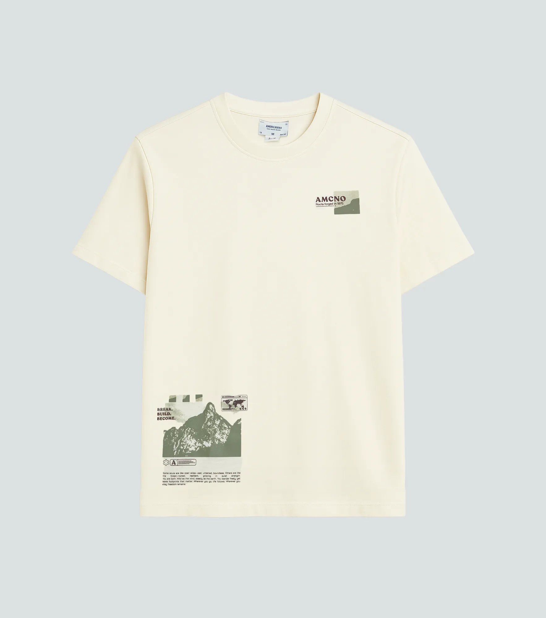 Camiseta Americanino Mc Slim Fit 132078 CR