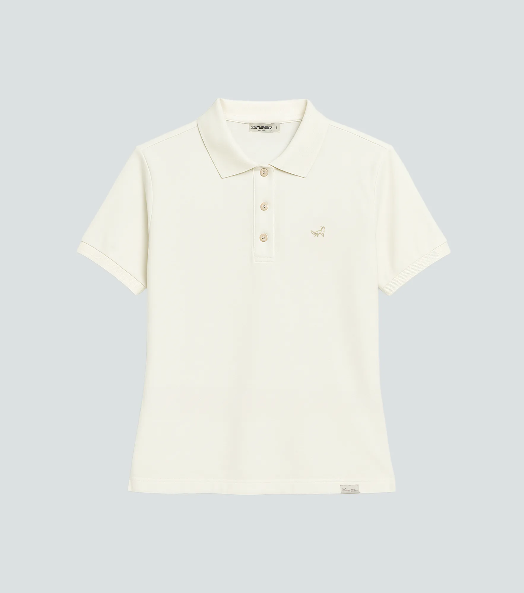 Isabel Polo Unicolor Con Estampado Delantero Unser 832626 CR