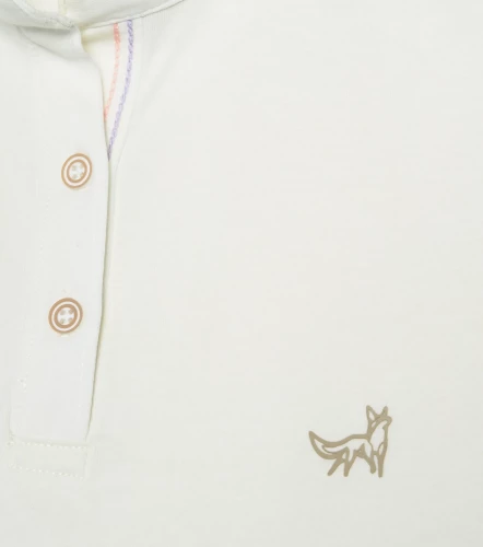 Isabel Polo Unicolor Con Estampado Delantero UnserCR