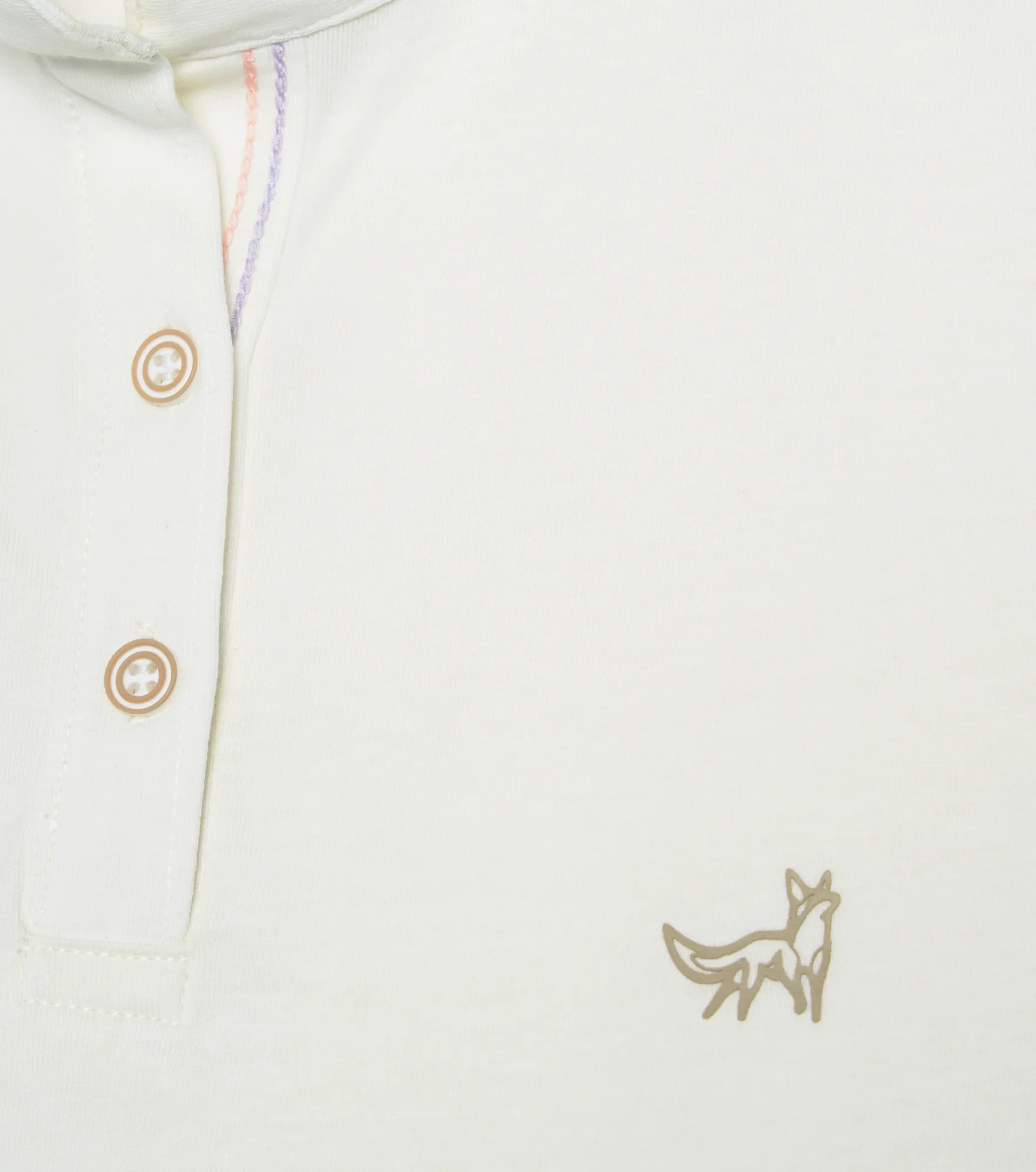 Isabel Polo Unicolor Con Estampado Delantero Unser 832626 CR