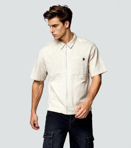 Nando Camisa Boxy Con Cremallera TyperCR