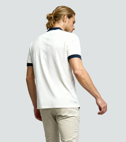 Slim Cristian Polo Combinado Con Tejidos UnserCR