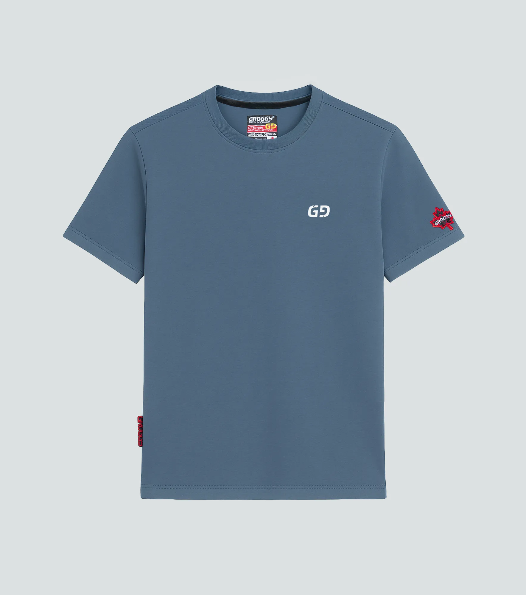 Mark T Shirt Slim Masculina Groggy 835224 GR