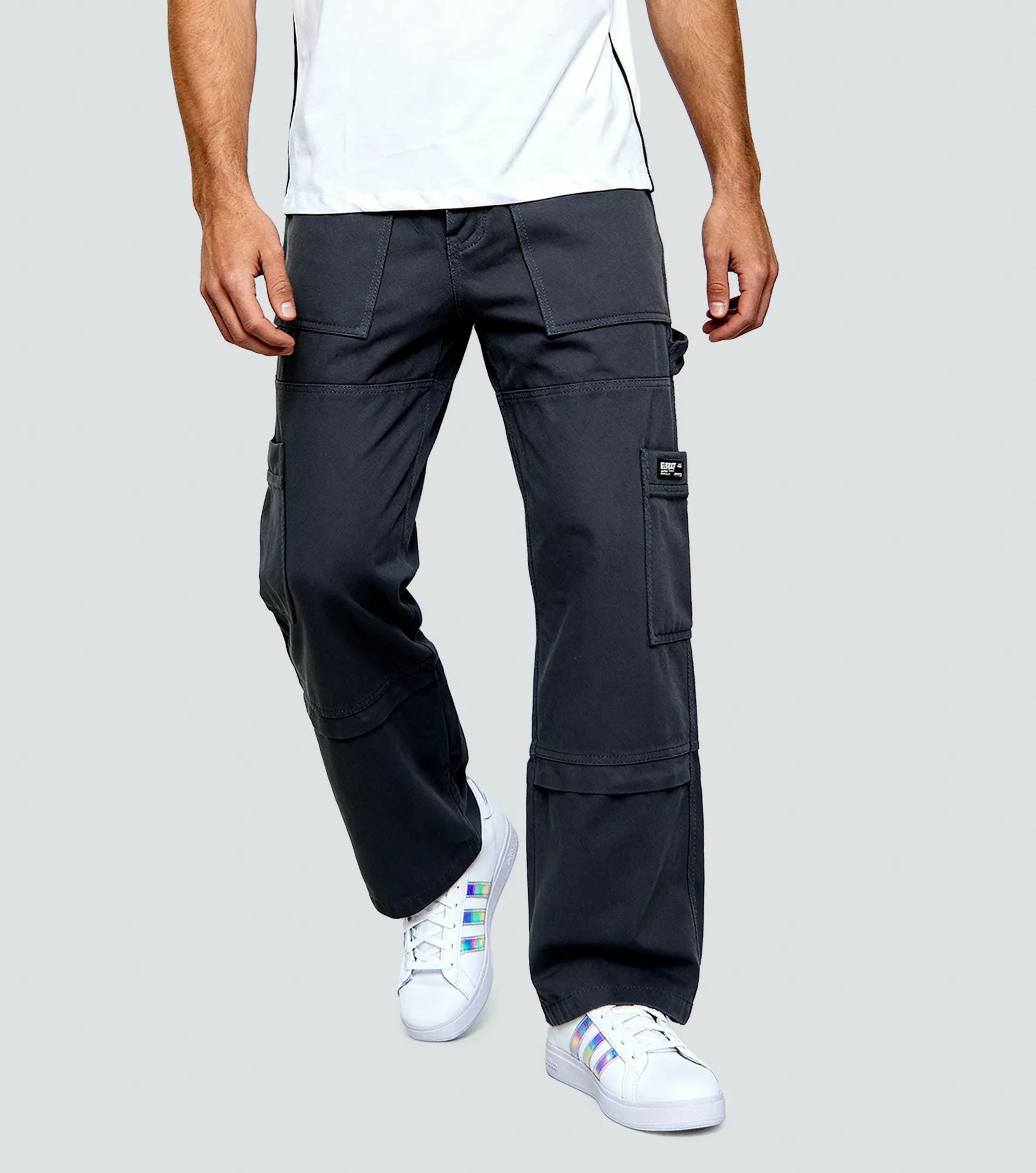 Arlo Pantalon Loose Cargo Masculino GroggyGM