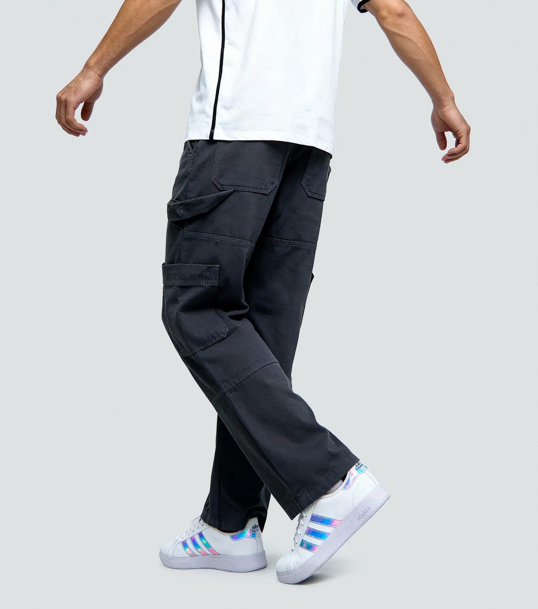 Arlo Pantalon Loose Cargo Masculino Groggy 836496 GM