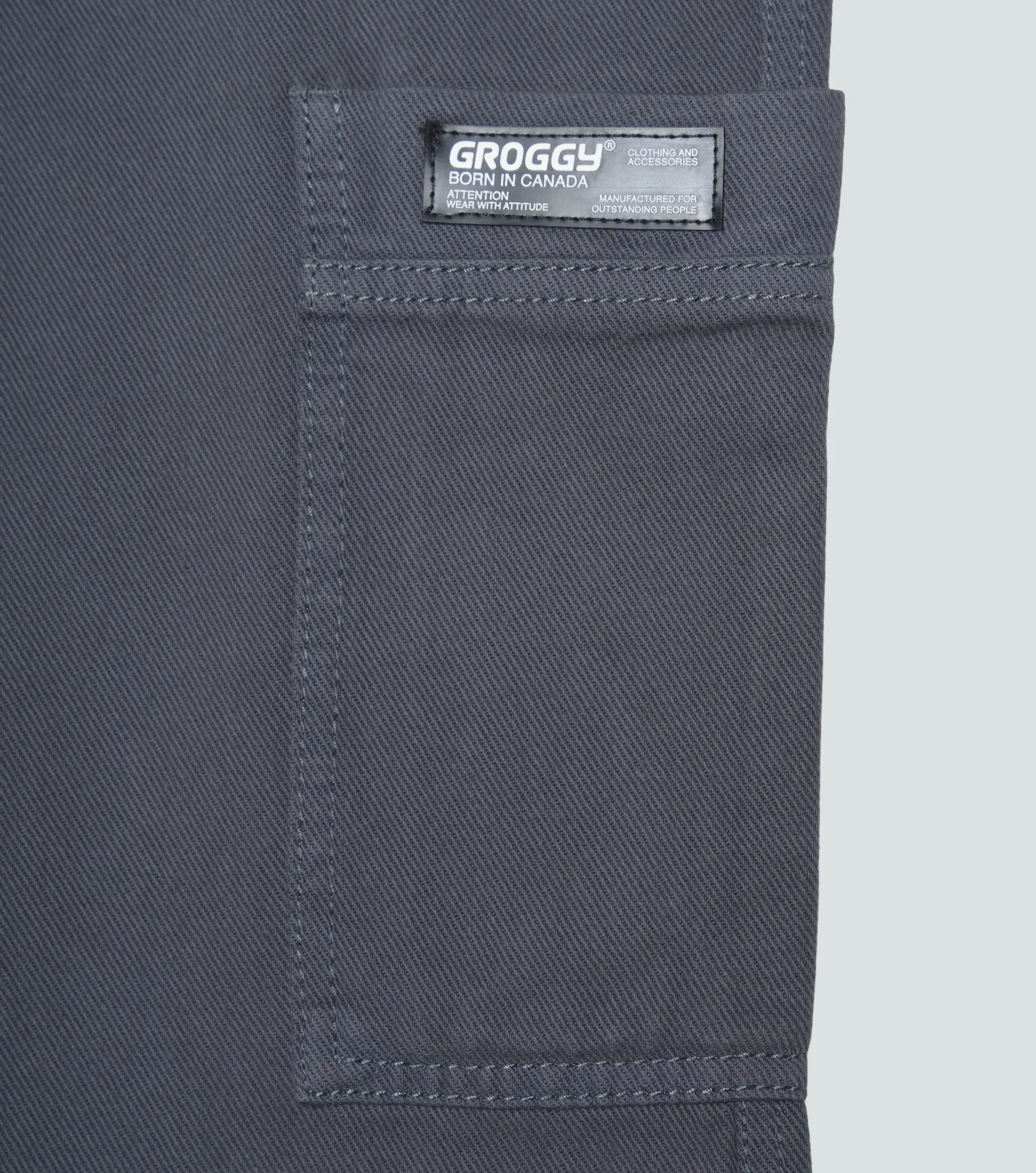 Arlo Pantalon Loose Cargo Masculino Groggy 836496 GM