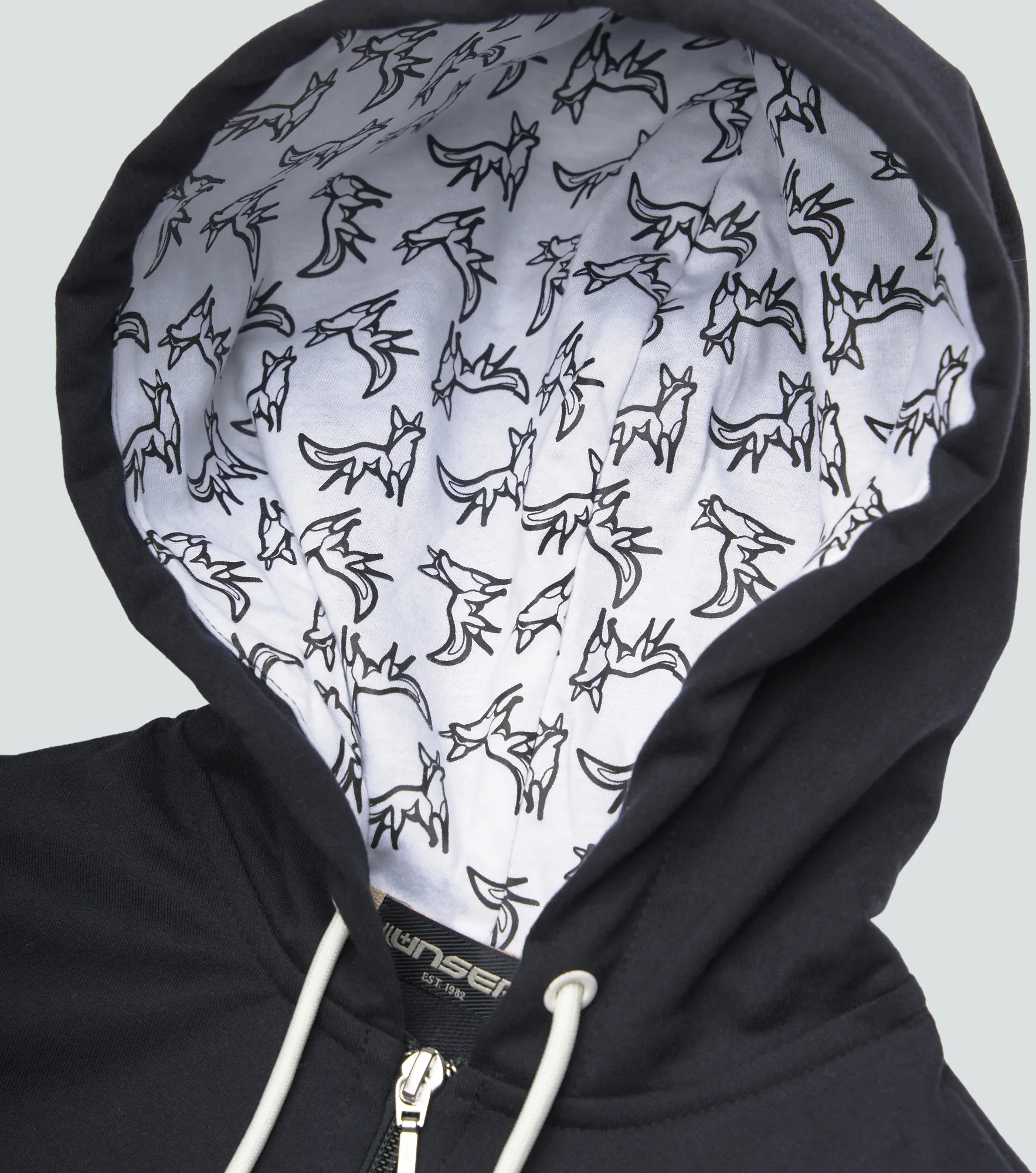 Yorli Buzo Unicolor Con Capota Y Estampado Unser 832725 NG