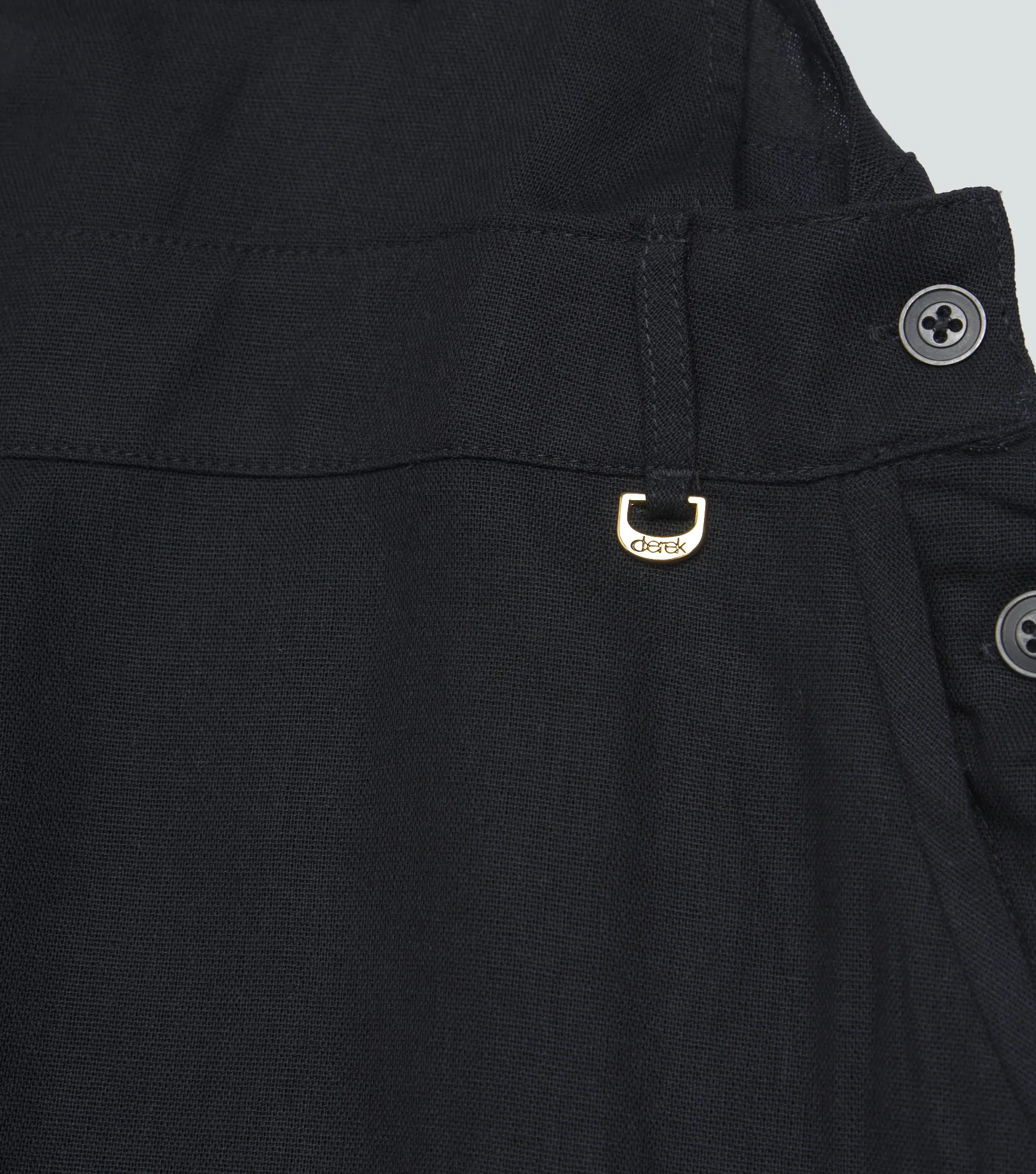 Overol Para Mujer Pantalon En Lino Unicolor Derek 834897 NG
