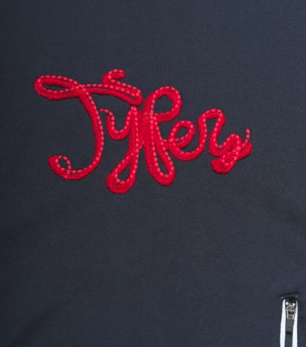 Toscani Buzo Oversized Con Cortes En Rib Y Bolsillo Funcional TyperNG