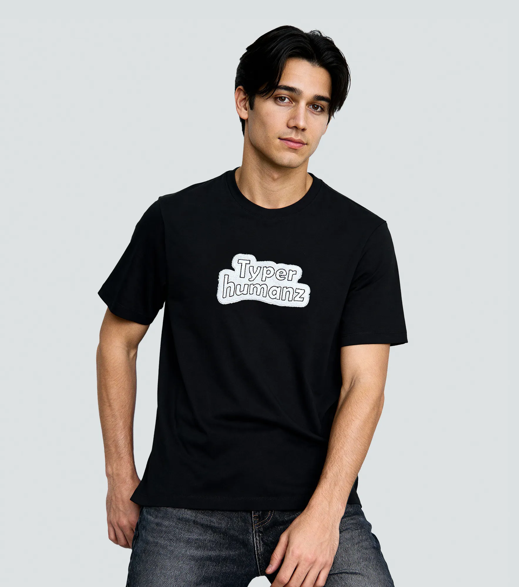 Atlas T Shirt Comfort Bordada Typer 836394