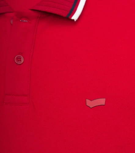 Enzo Polo Slim Fit Masculina GasRJ