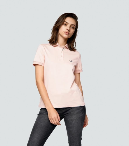 Isabel Polo Unicolor Con Estampado Delantero UnserRS