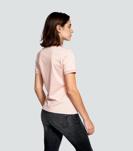 Isabel Polo Unicolor Con Estampado Delantero UnserRS