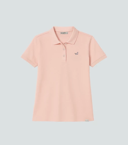 Isabel Polo Unicolor Con Estampado Delantero UnserRS