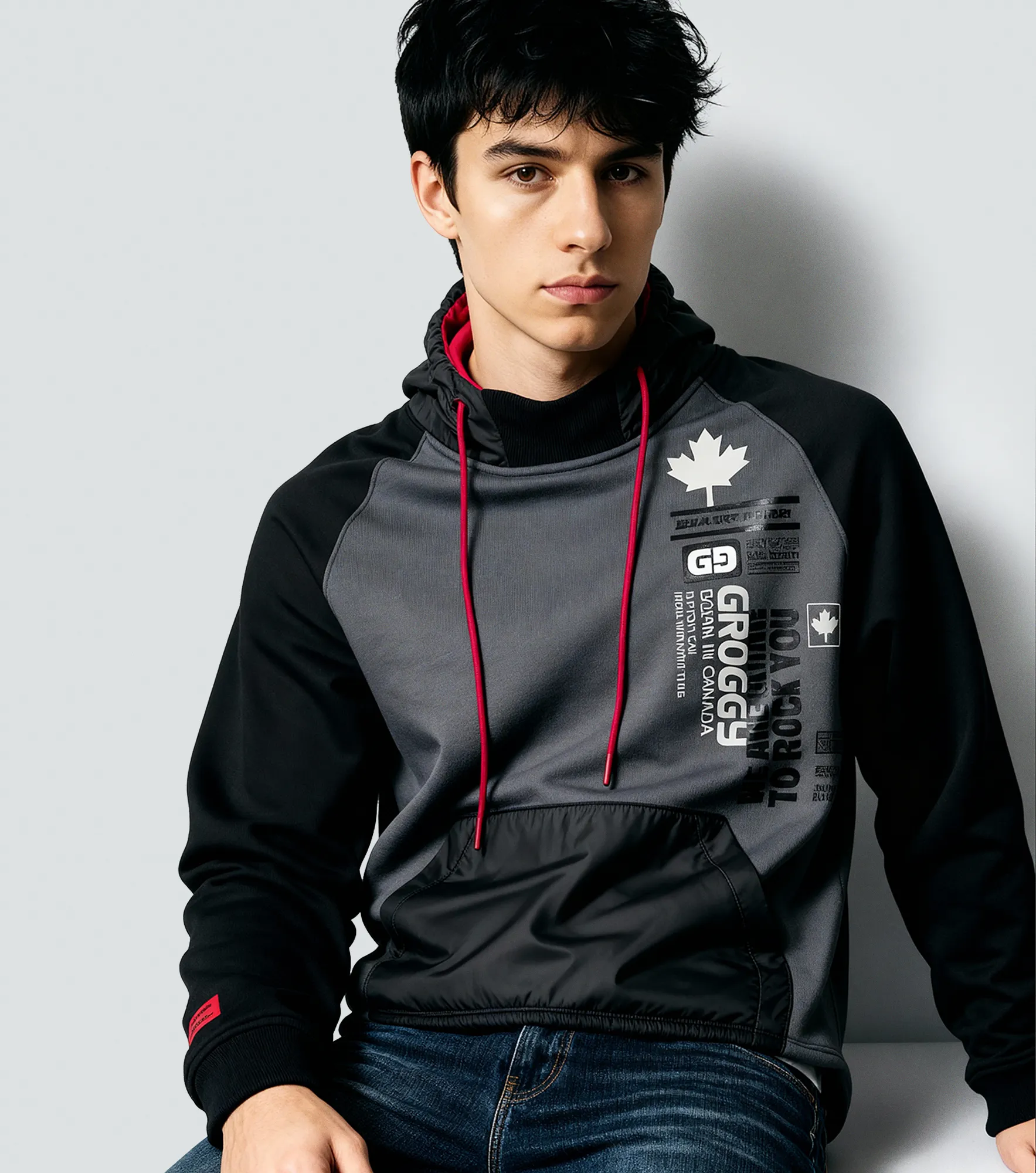 Dublin Hoddie Masculino Groggy 835780 CU