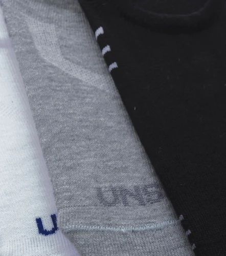 Janka Tripack Medias Unicolor Con Texto Y Lineas UnserCU