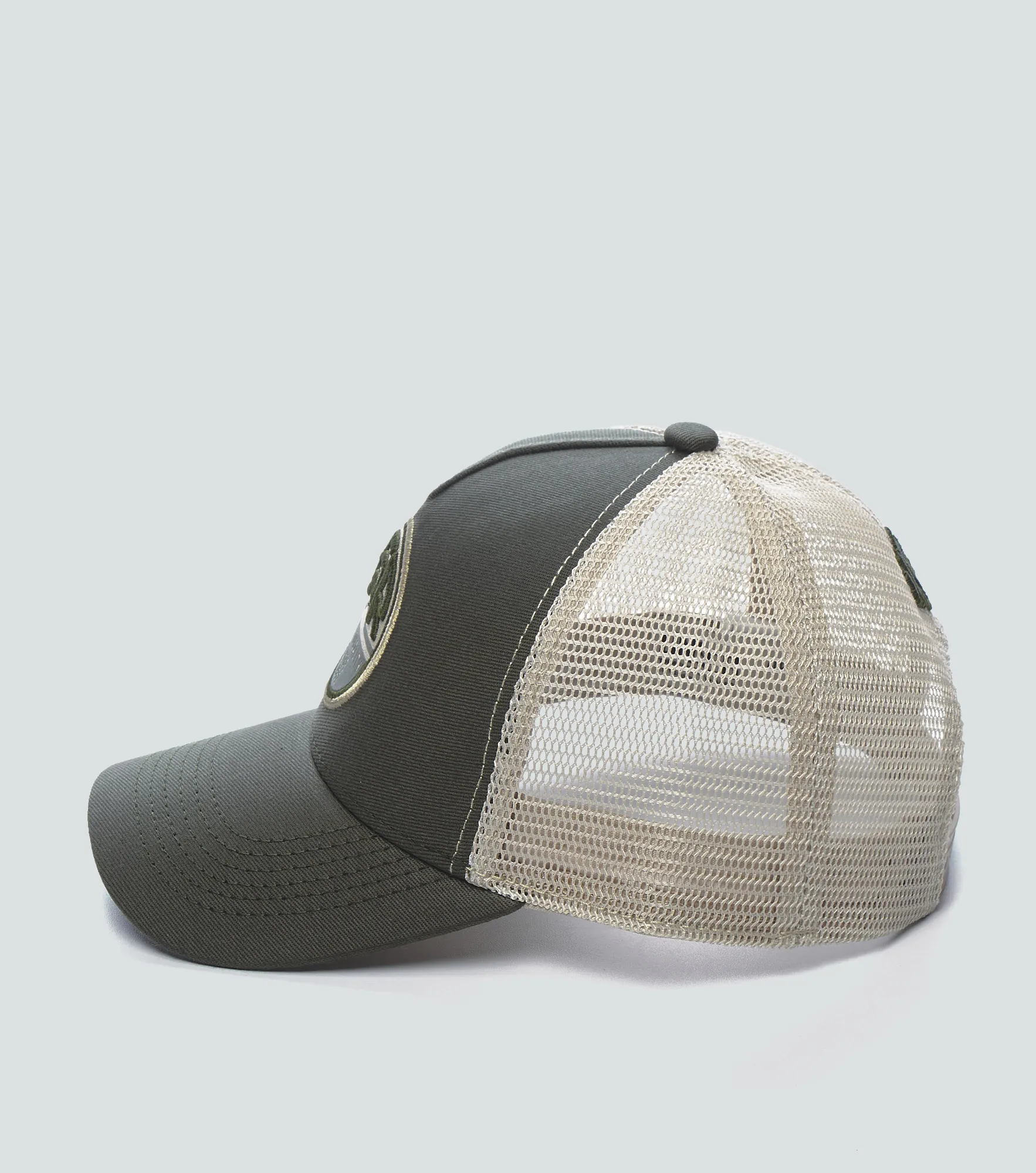 Zeus Gorra Conbinada Con Malla Y Aplique Unser 836248 VD