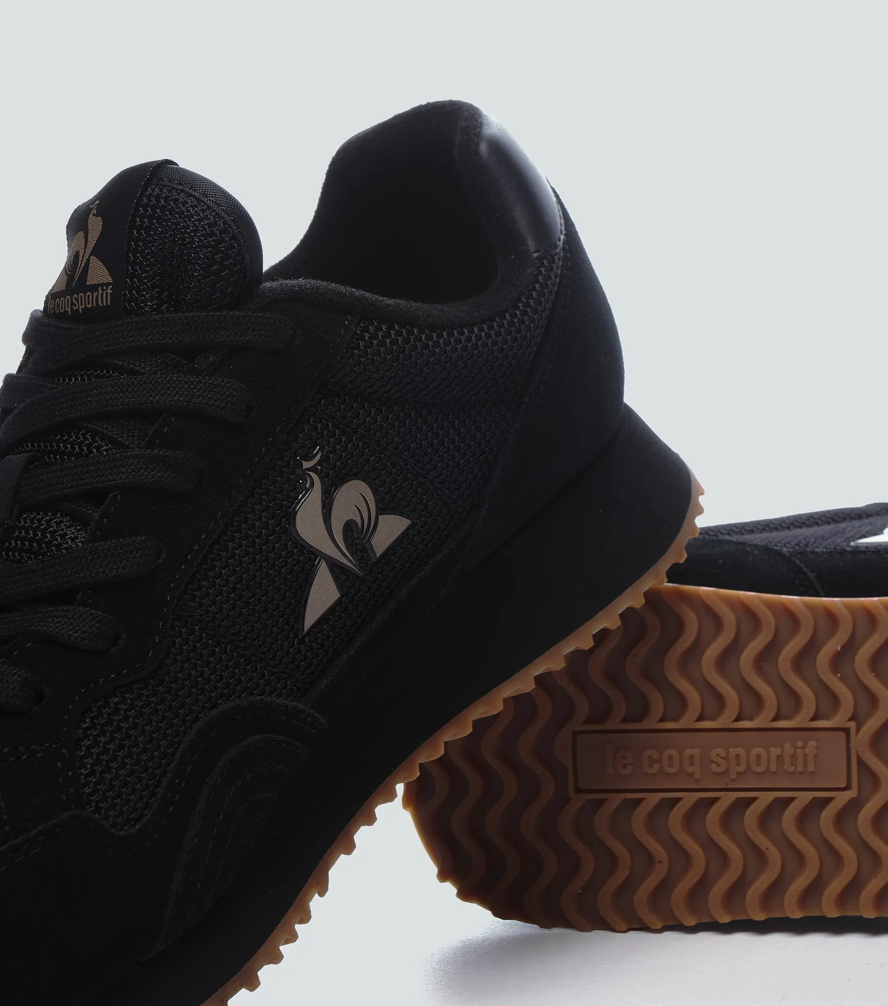 Zapatillas Le Coq Sportif Veloce Black Para Hombre - Estilo Deportivo Urbano
