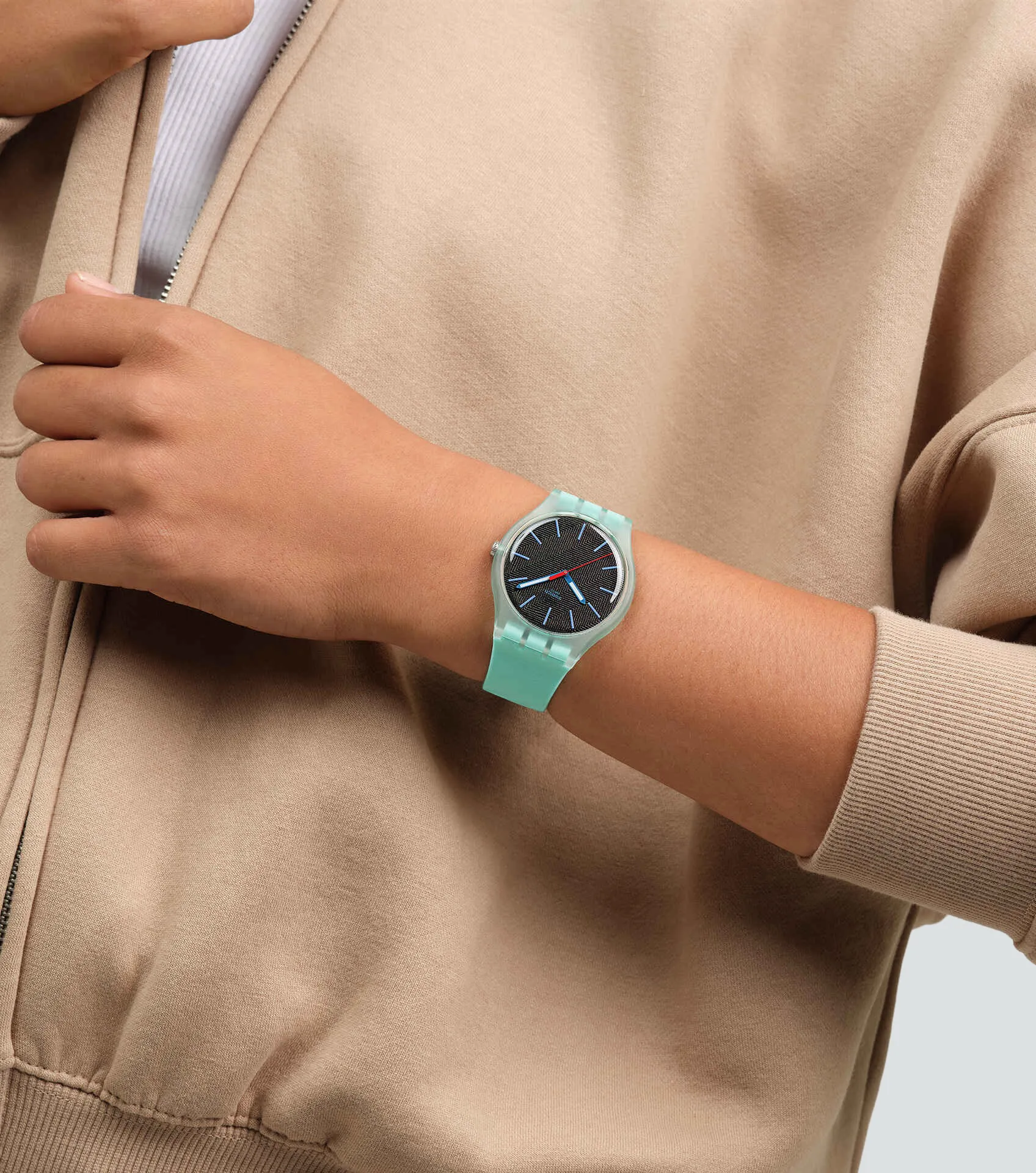 Reloj Swatch Hint Of Mint 132242 VD