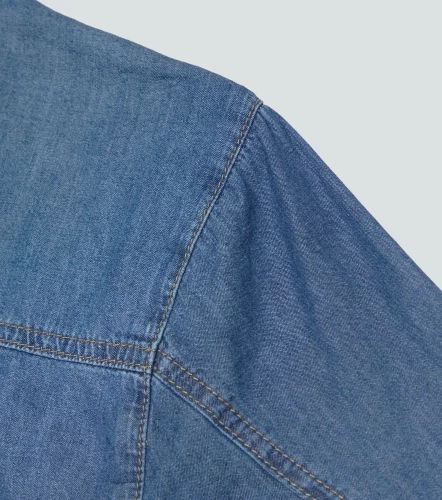 Adela Enterizo En Denim Manga Larga En Pantalon UnserAZ