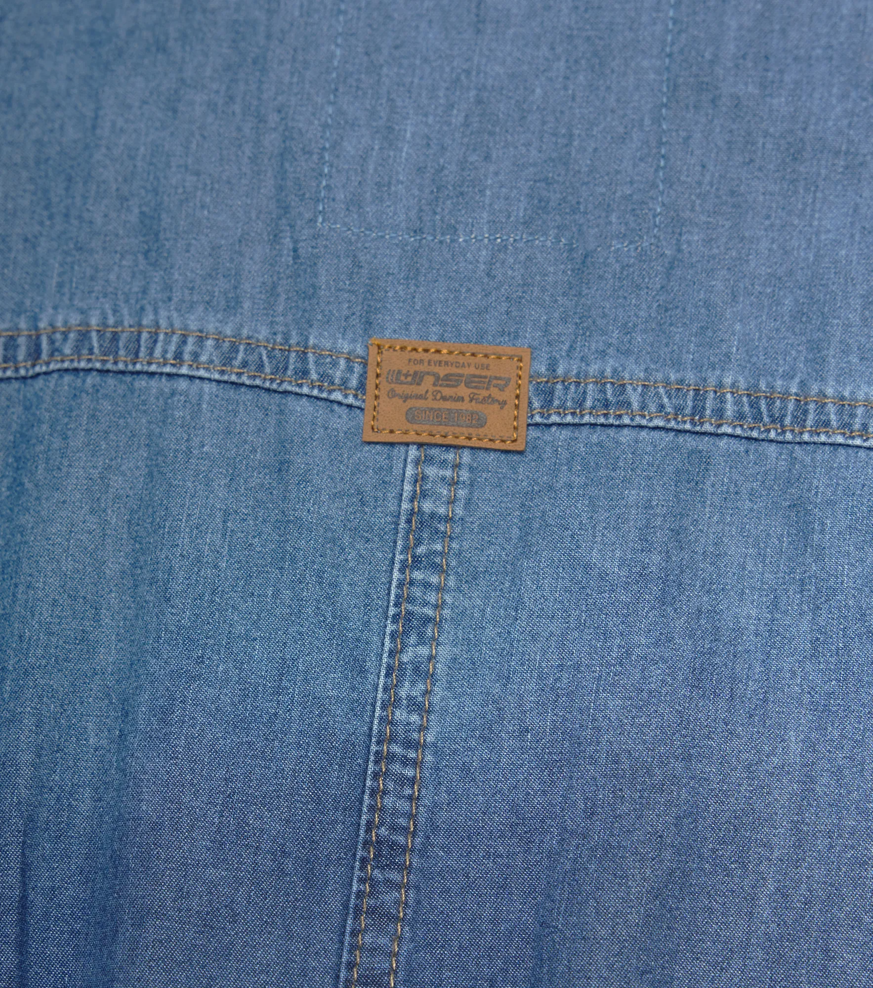 Adela Enterizo En Denim Manga Larga En Pantalon Unser 835542 AZ