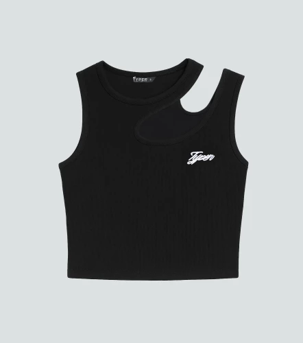 Olivia Blusa Slim Fit Con Corte En Escote TyperNG