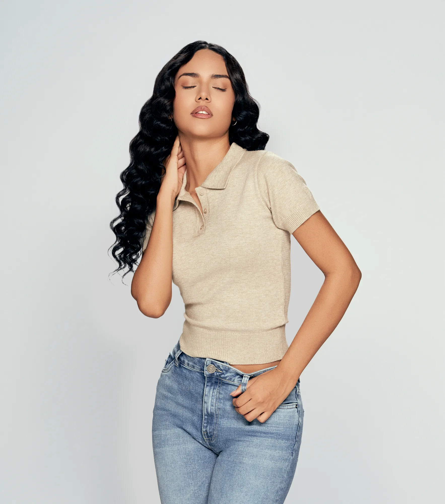 Abby Blusa Tejida Con Cuello UnserAR