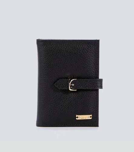 Billetera Pequena En Cuero Unicolor Dayanna DerekNG